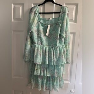 Madden NYC Floral Midi/Mini Dress - XXXL NWT